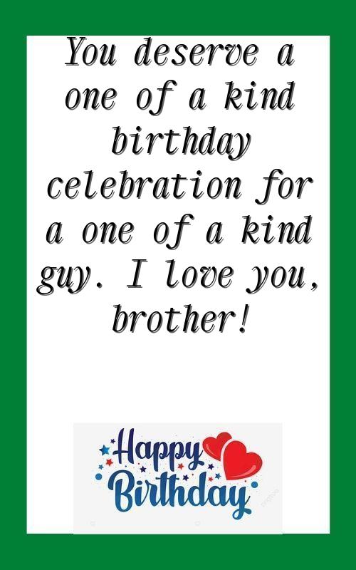 lovely brother birthday wishes